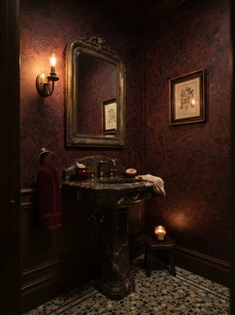 Saturated Burgundy Wallpaper