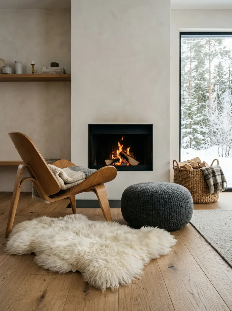 Sheepskin Accent Rug