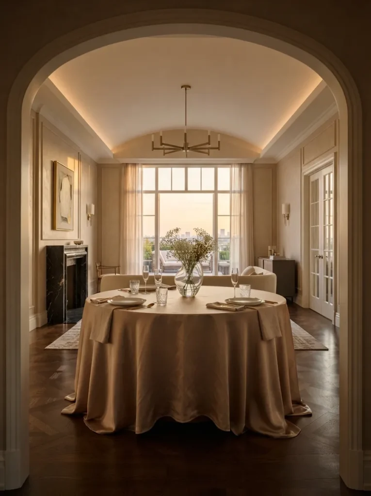 Silk Tablecloth Base