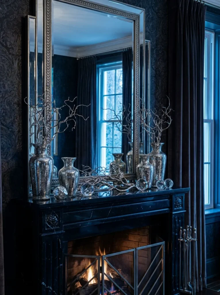 Silver Winter Accents