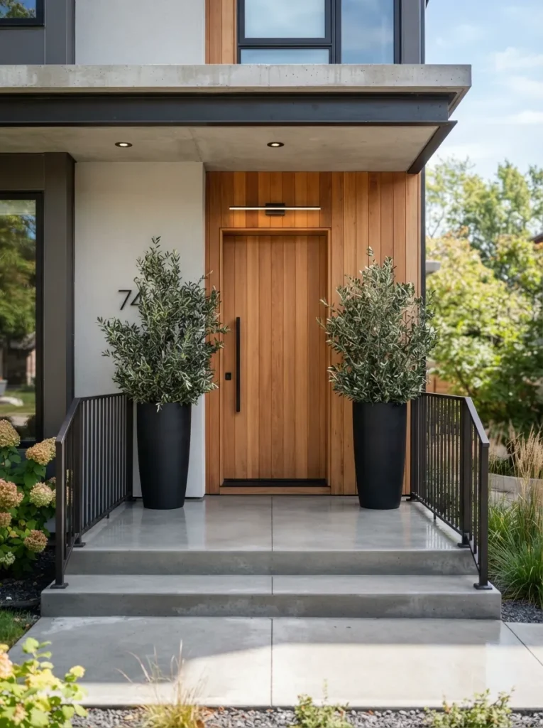 Sleek Black Planters