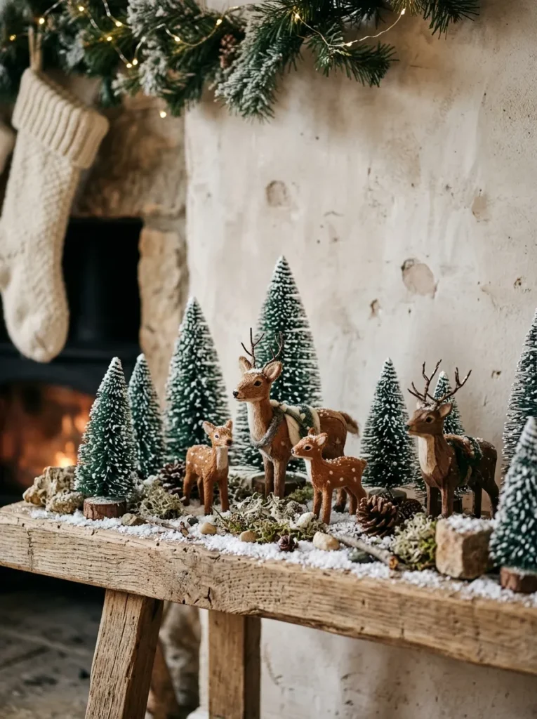 Snowy Woodland Figures