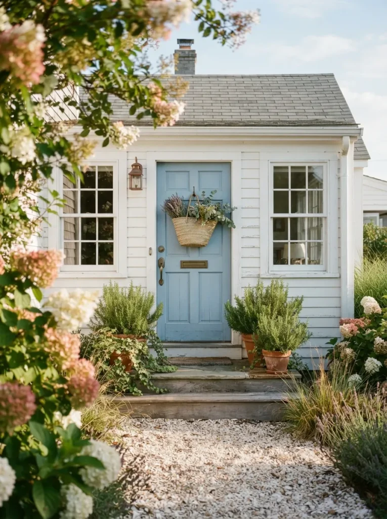 Soft Blue Door