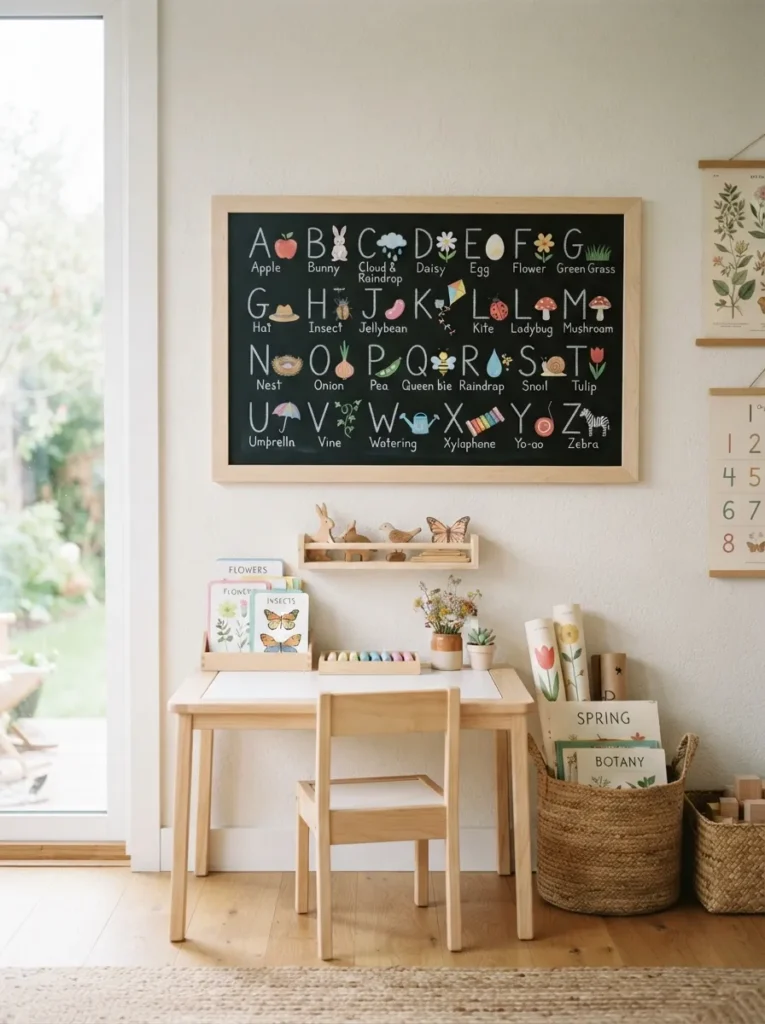 Spring Alphabet Learning
