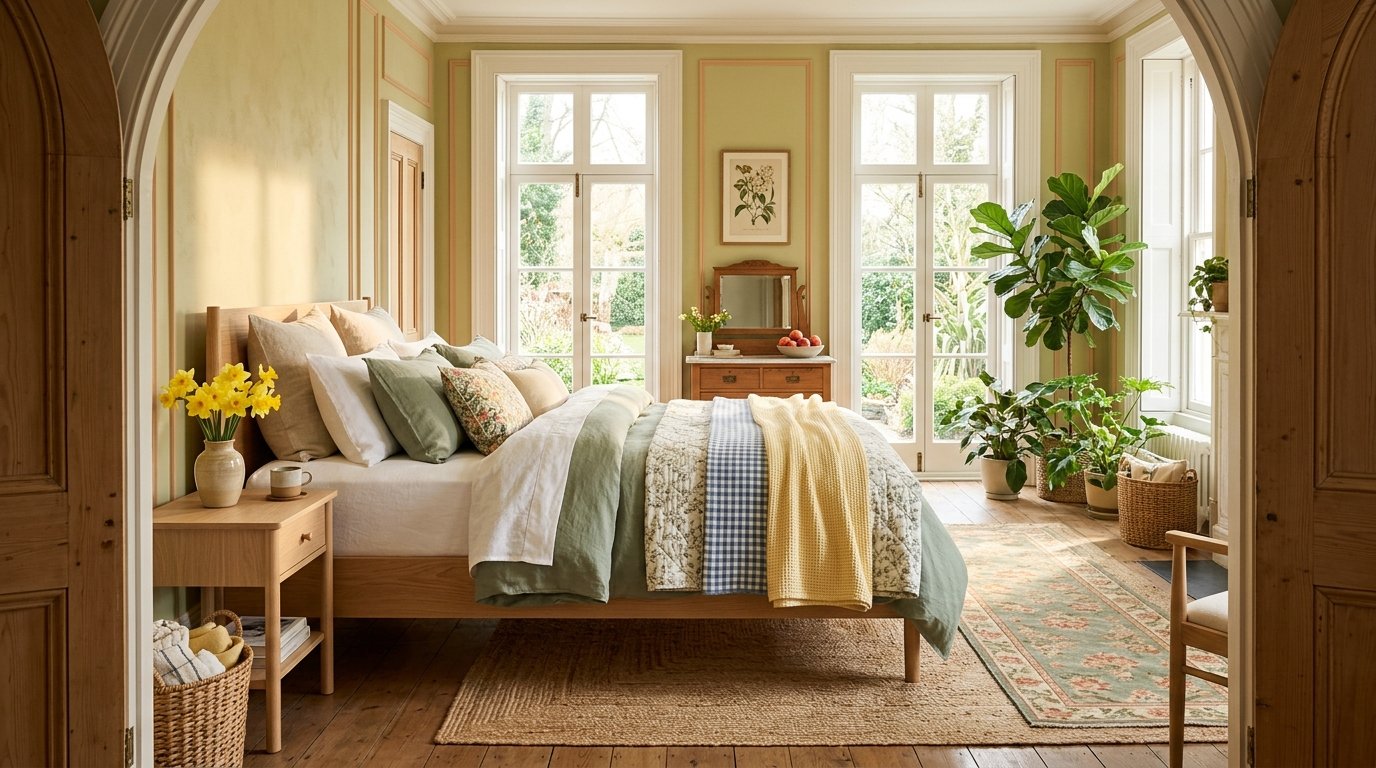 spring bedroom ideas