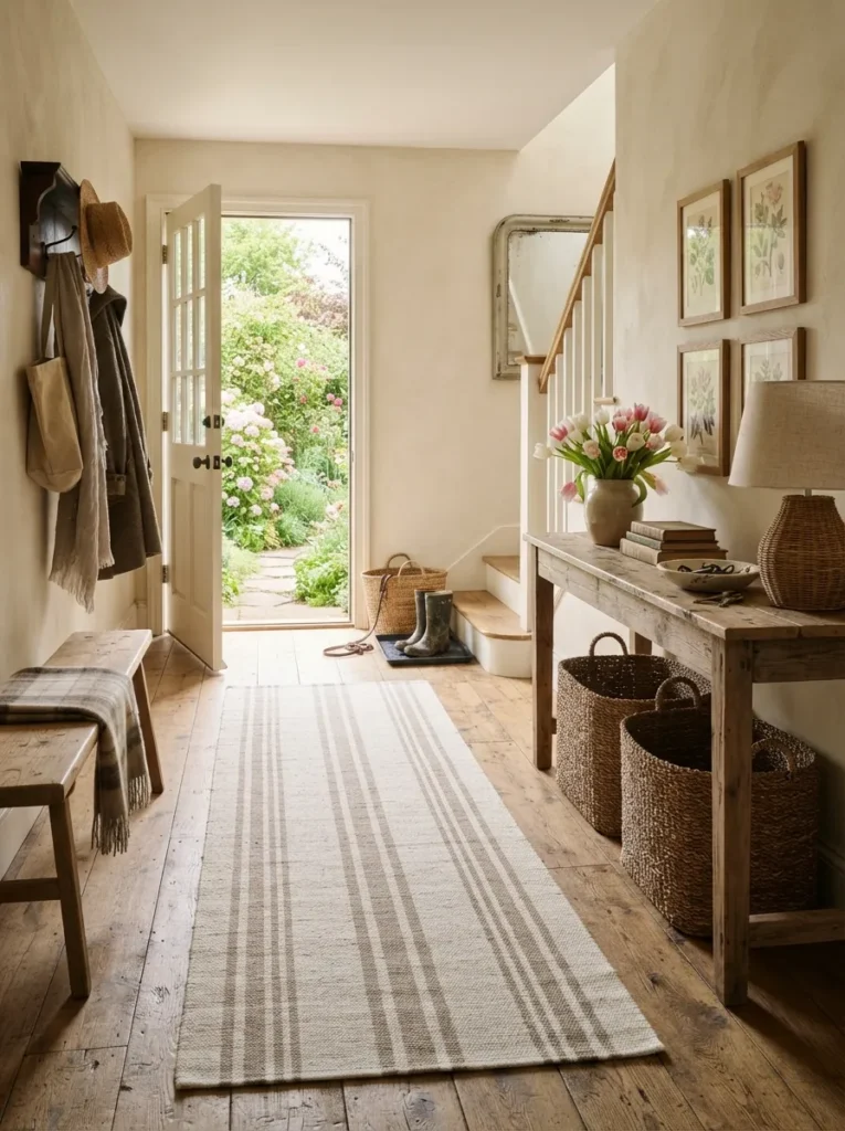 Striped Entry Rug