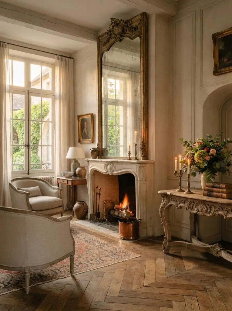Tall Mantel Mirror