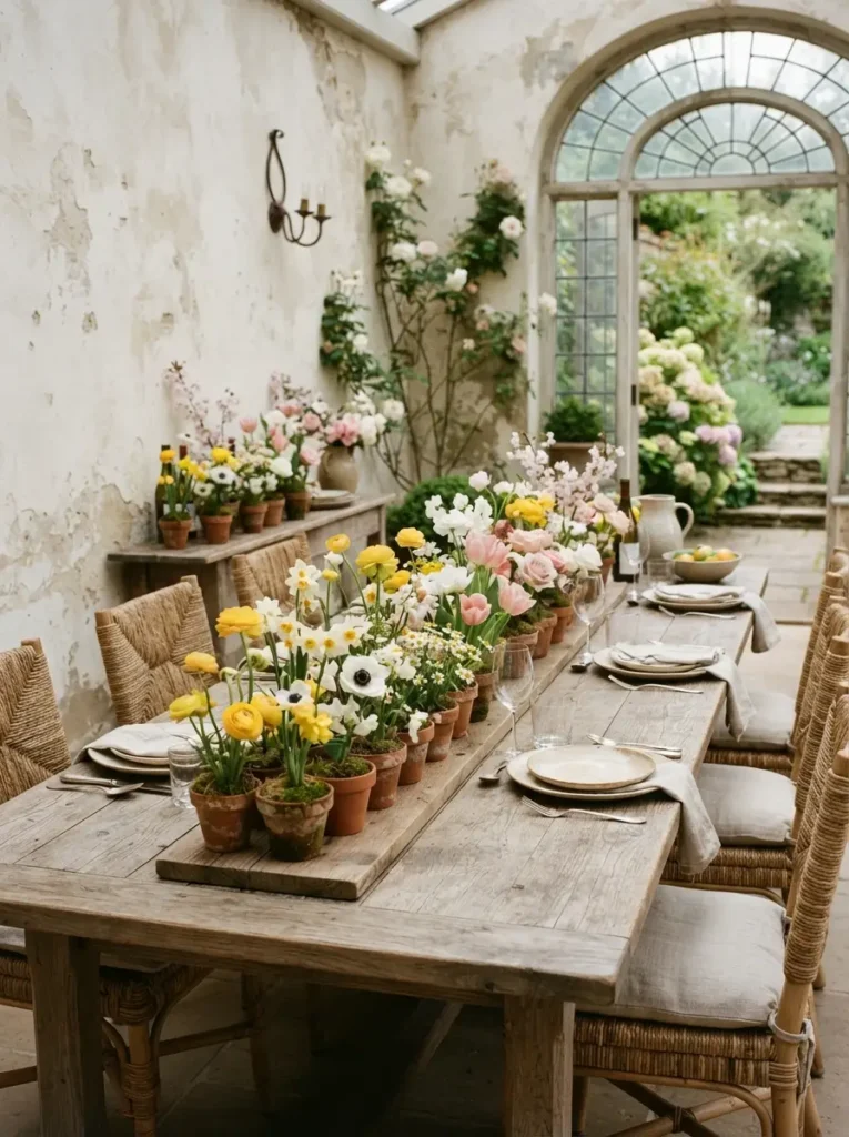Terracotta Pot Row
