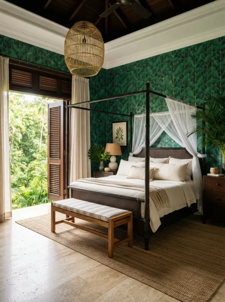 Tropical Palm Print