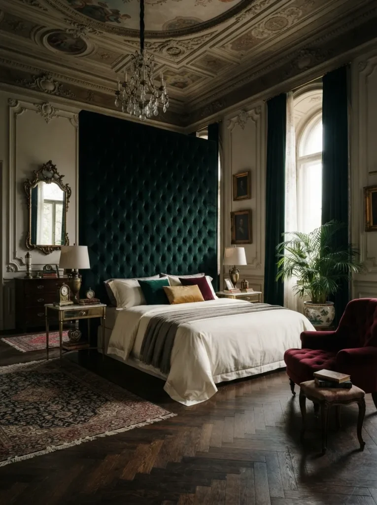 Tufted Velvet Headboard