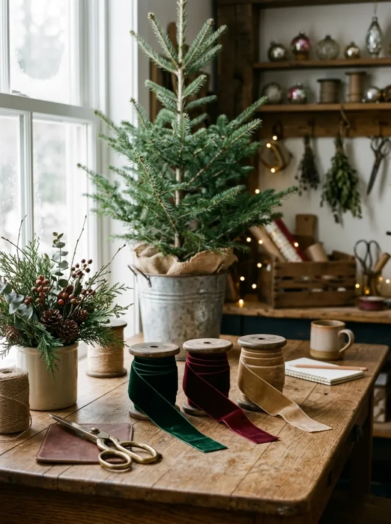 Velvet Ribbon Spools