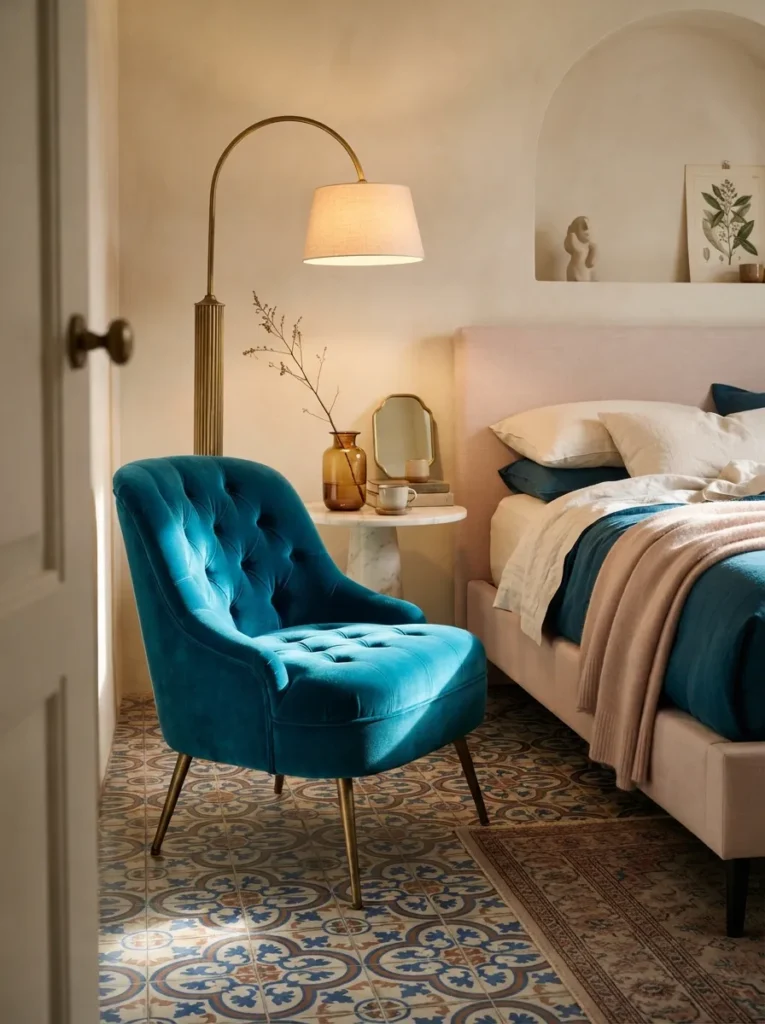 Velvet Statement Chair