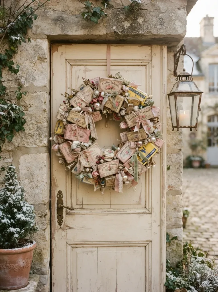 Vintage Candy Box Wreath