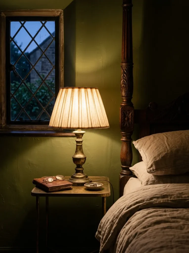 Vintage Nightstand Lamp