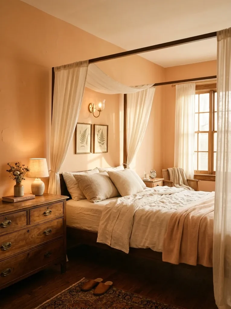Warm Peach Walls