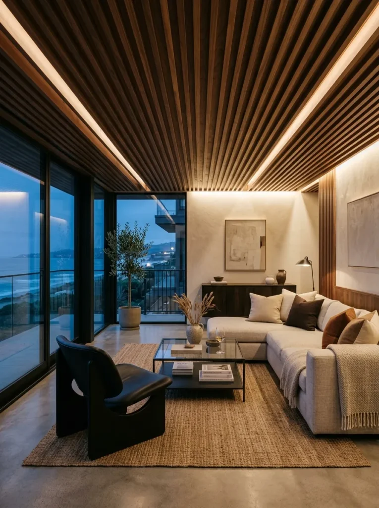 Warm Wood Ceiling