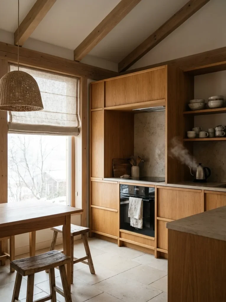 Warm Wood Kitchens