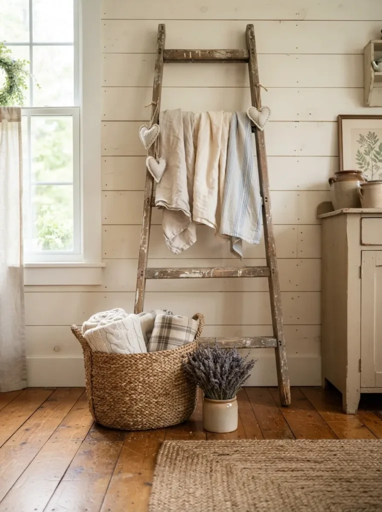 Weathered Ladder Accent
