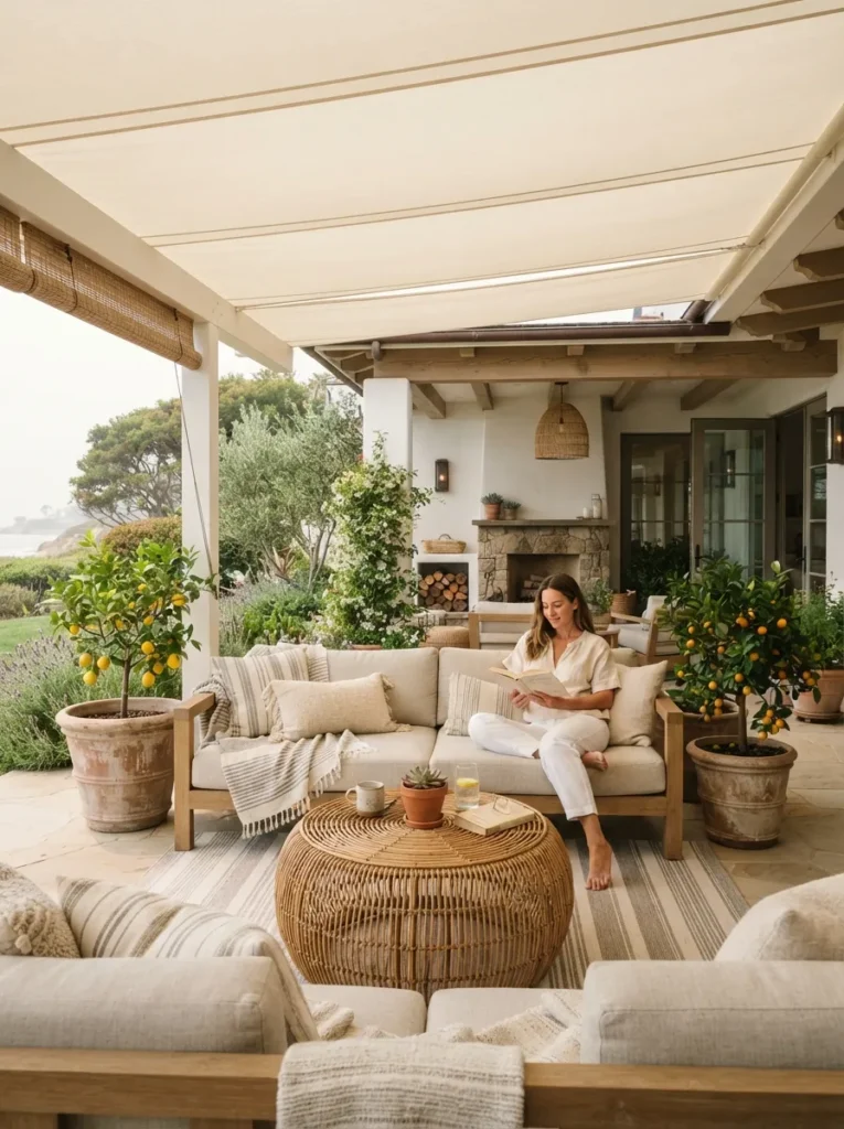 Weatherproof Fabric Roof
