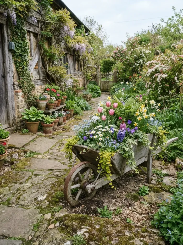 Wheelbarrow Planter
