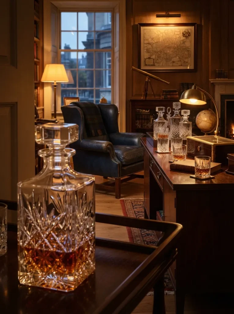 Whiskey Decanter Display