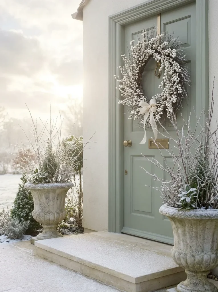 White Berry Wreath