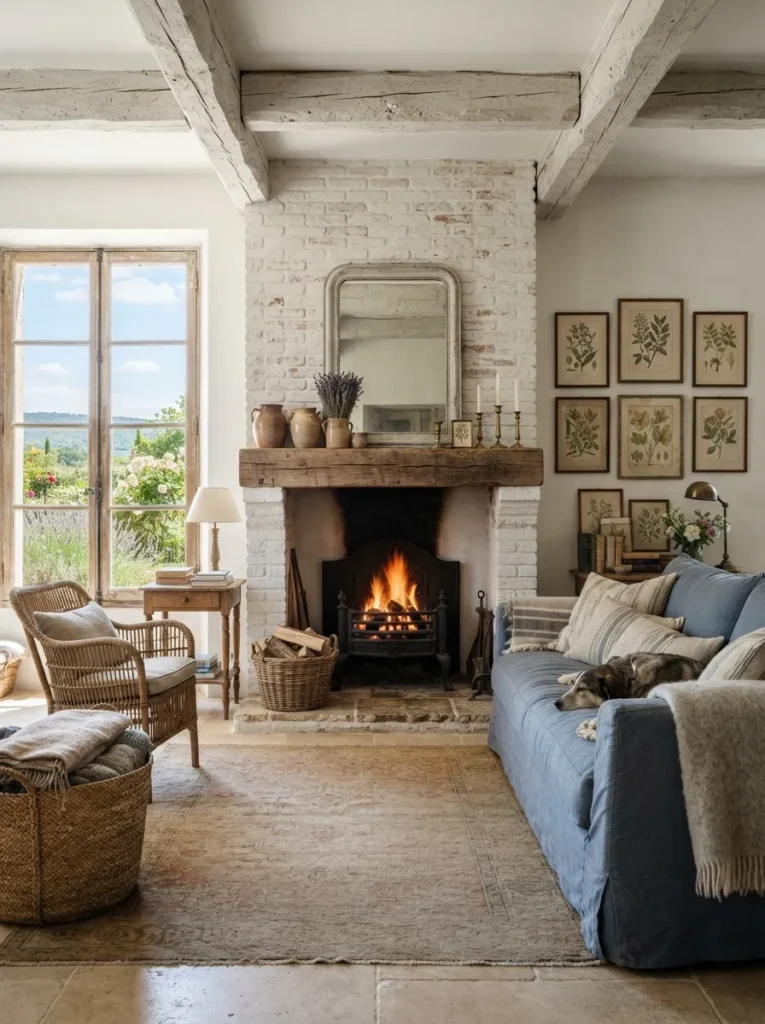 Whitewashed Brick Paint