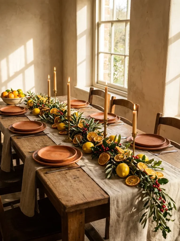 Winter Citrus Garland