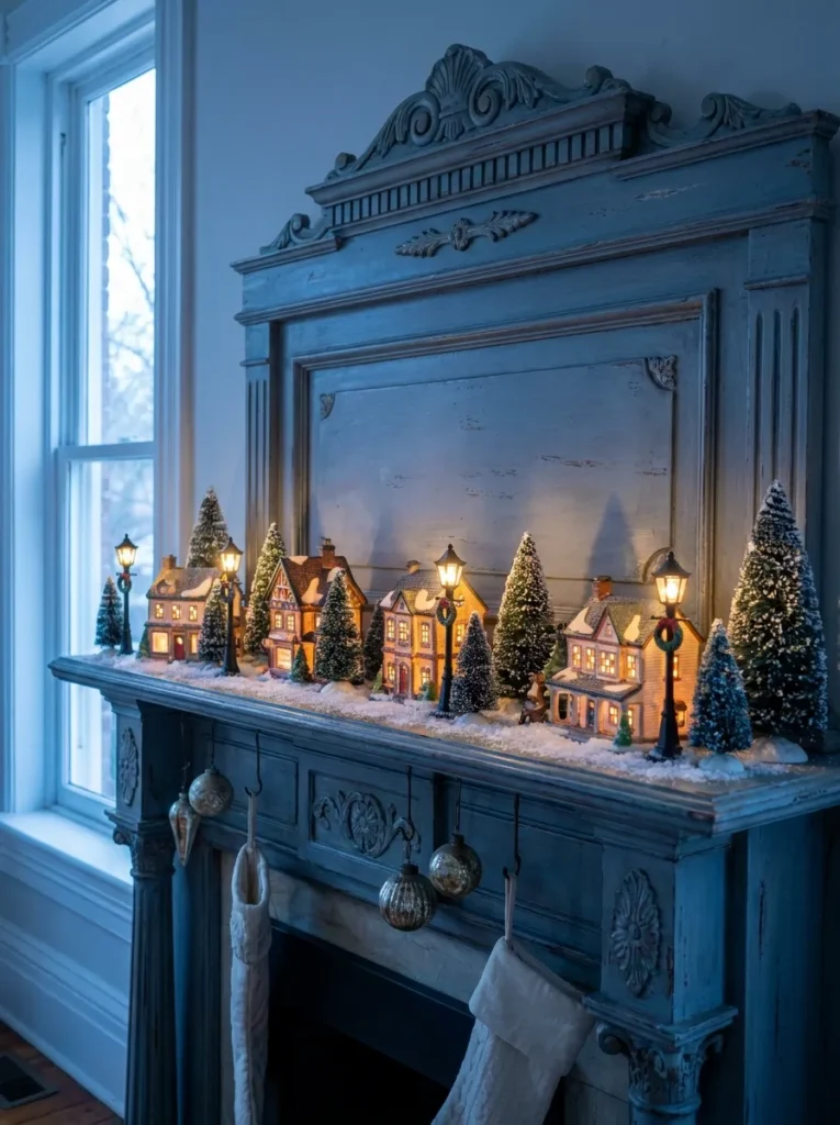 Winter Village Display