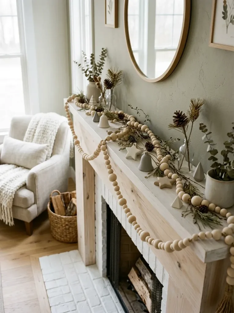 Wooden Bead Garland
