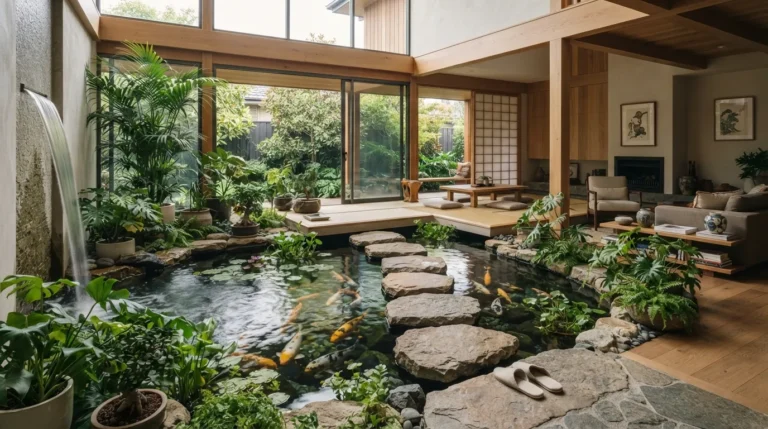 indoor pond ideas