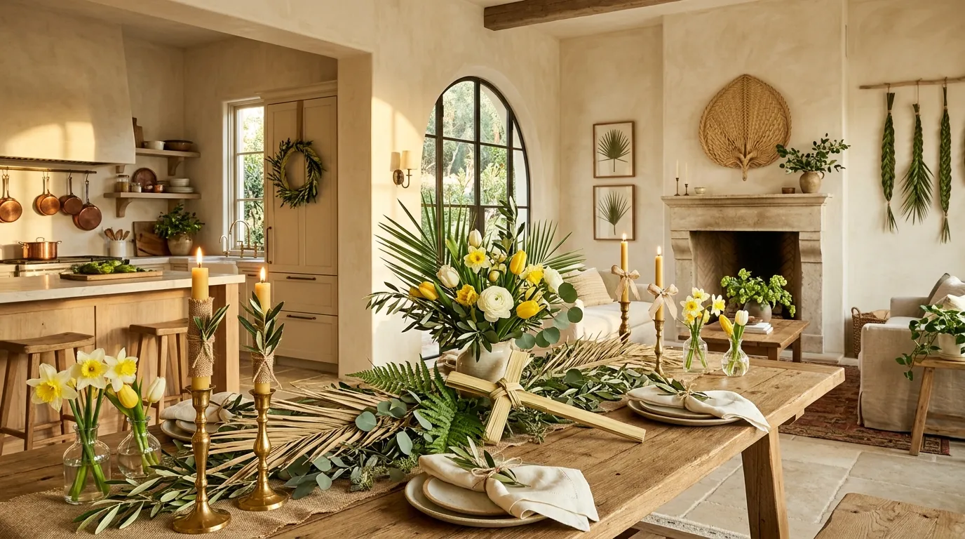 palm sunday decorations home