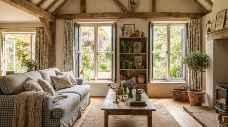 rustic spring decor