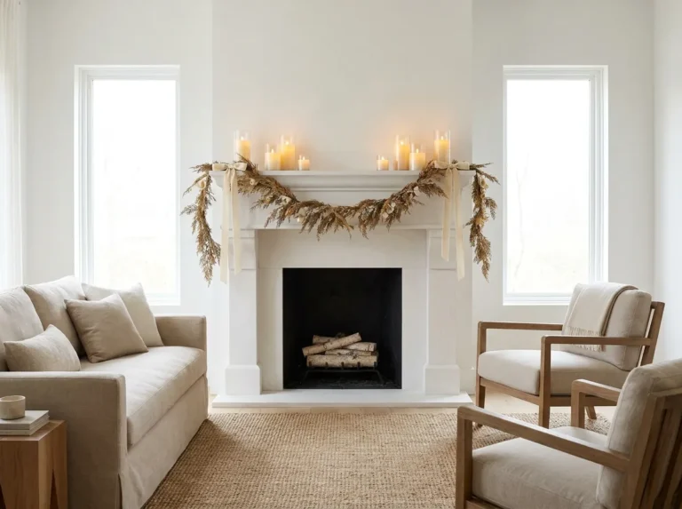 20 Christmas Mantel Ideas to Make Your Home Feel Cozy