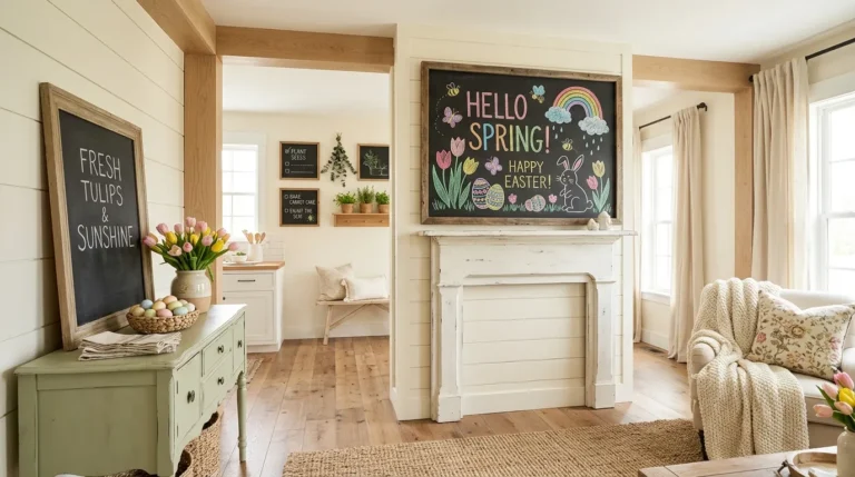 spring chalkboard ideas