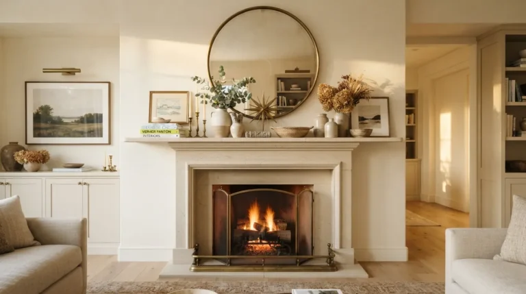 year round mantle decor