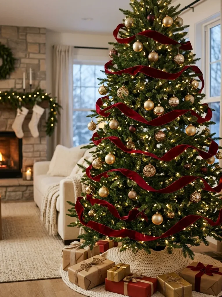 Add Ribbon Garland