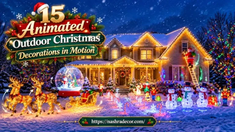 Animated Outdoor Christmas Decorations
