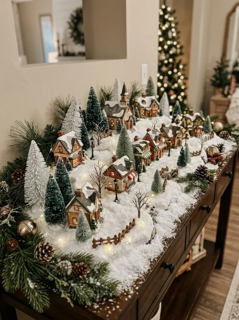 Arrange Village Display