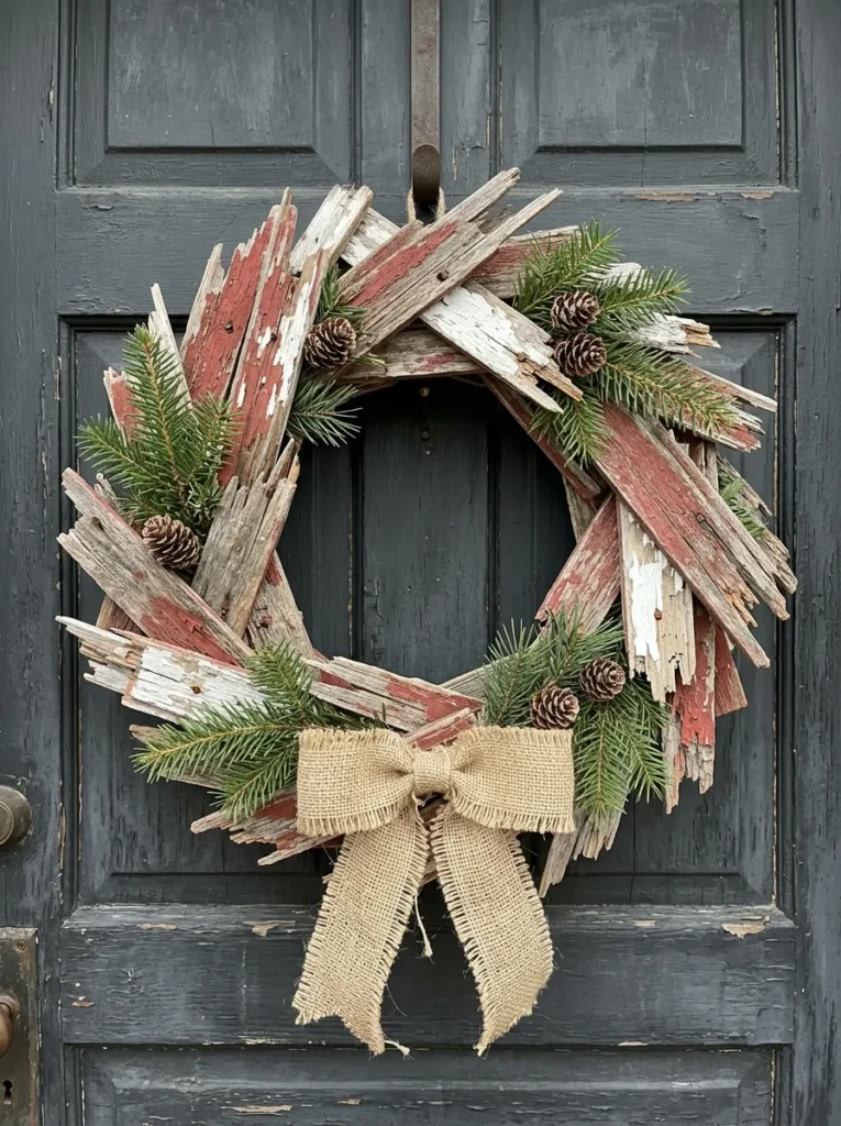 Barn Siding Wreath