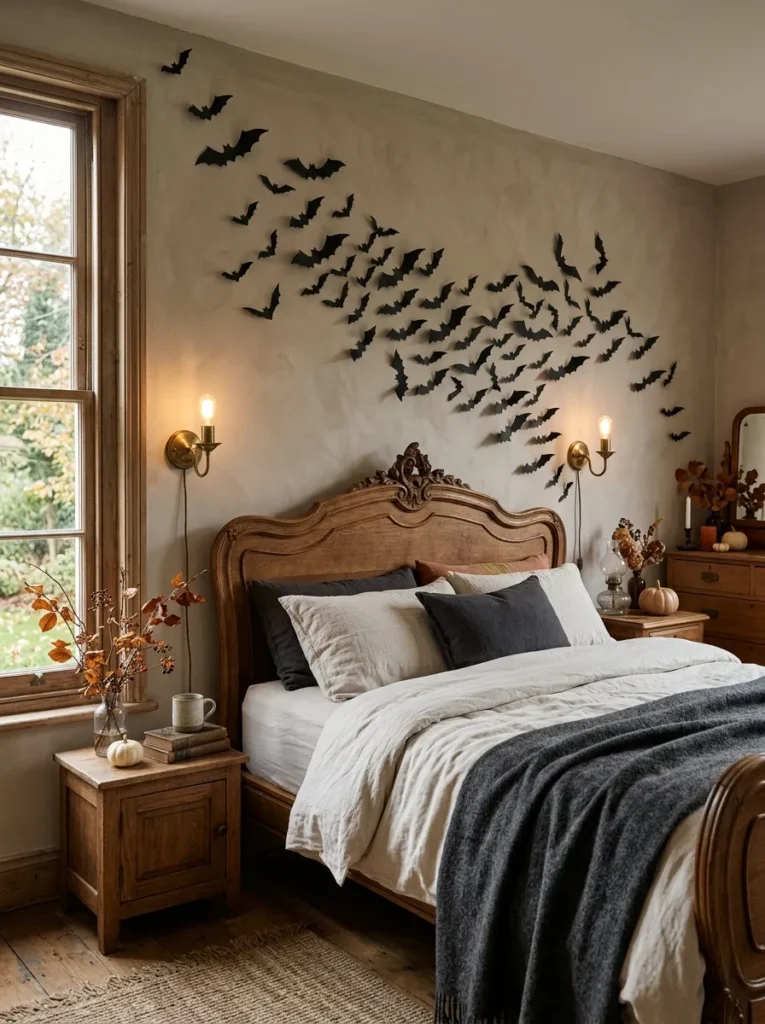 Black Bat Wall Art