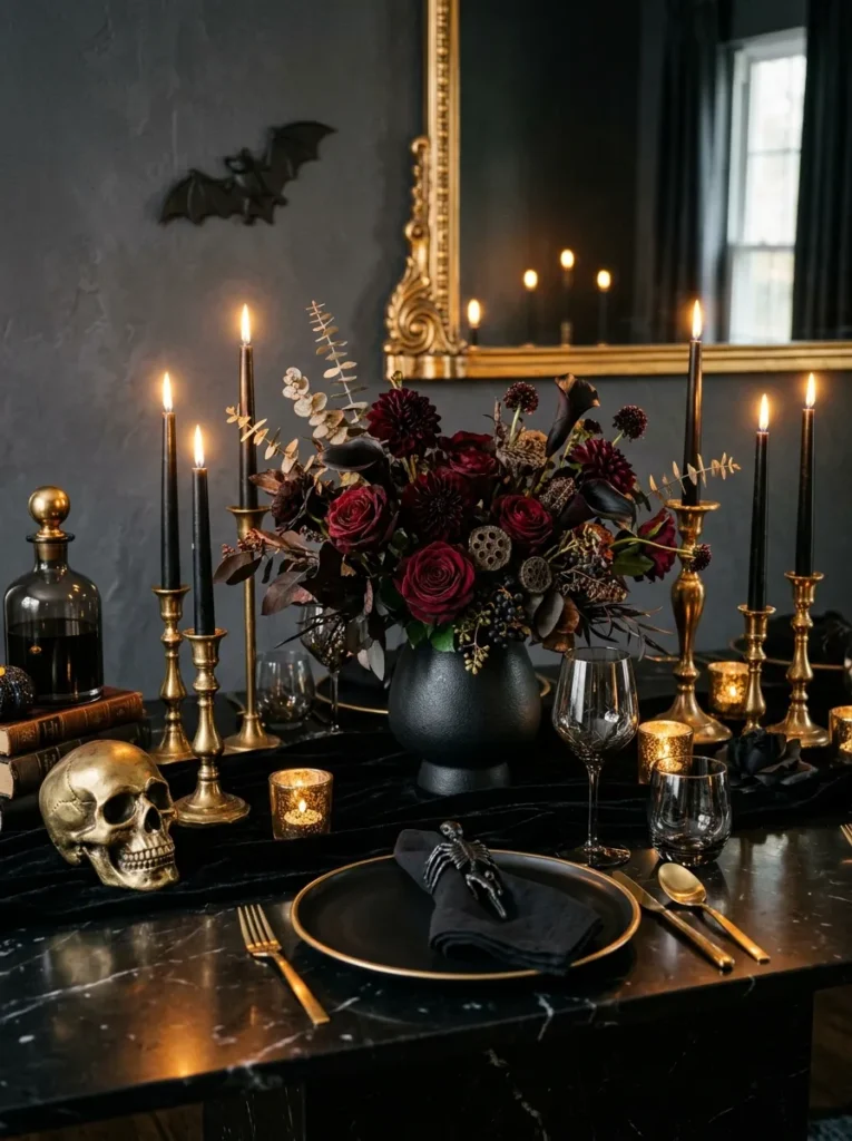 Black Gold Accents