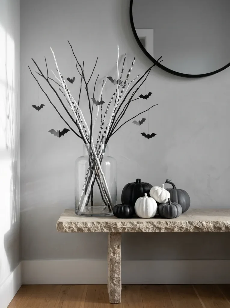 Black White Branches