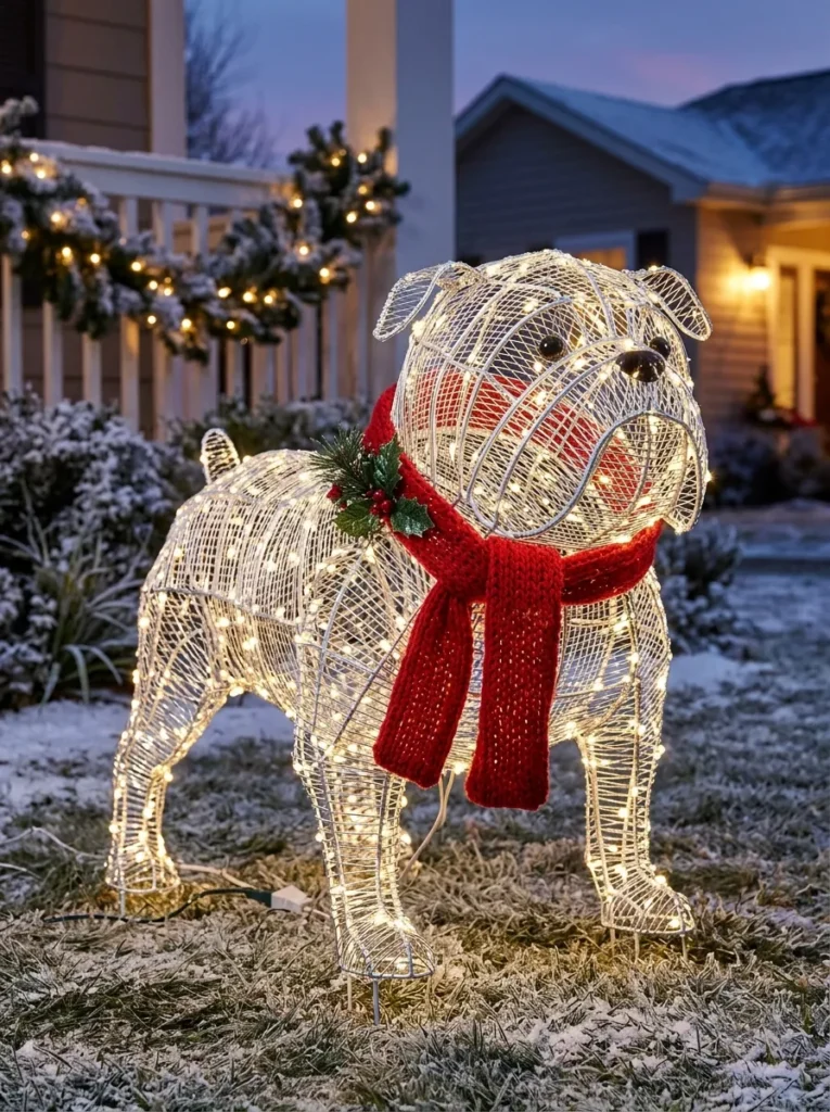 Bulldog Scarf LED