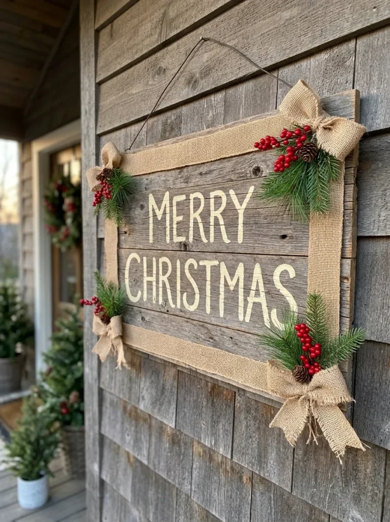 Burlap Ribbon Edge
