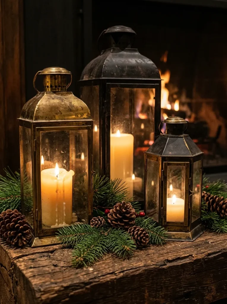 Candlelit Lantern Cluster