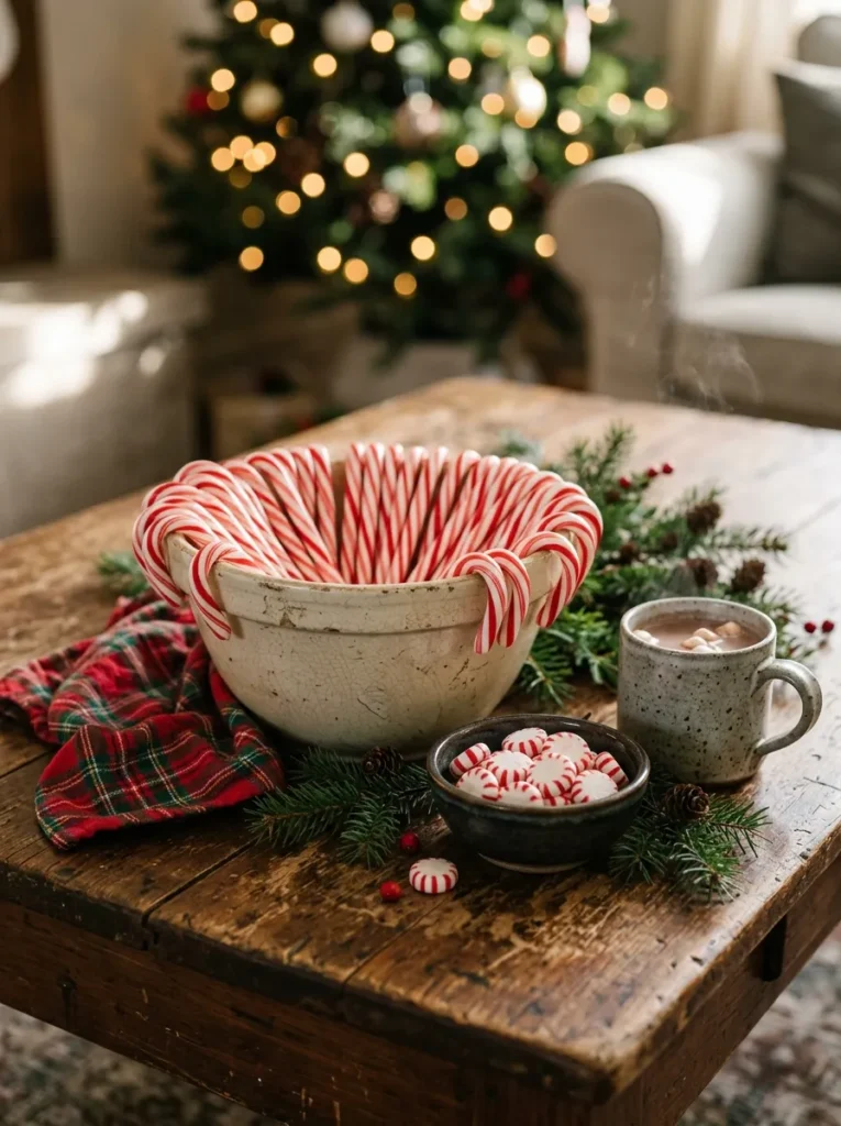 Candy Cane Bowls