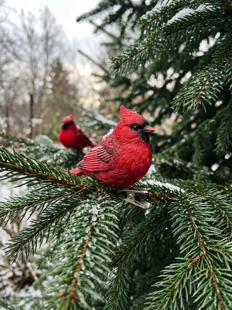 Cardinal Clip Birds