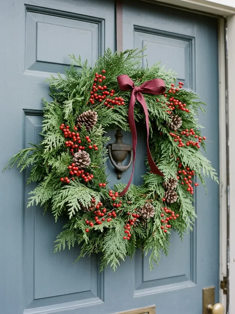 Cedar Berry Wreath