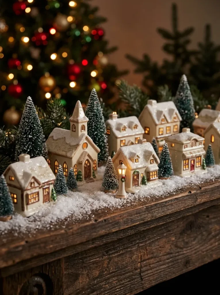 Ceramic Village Display